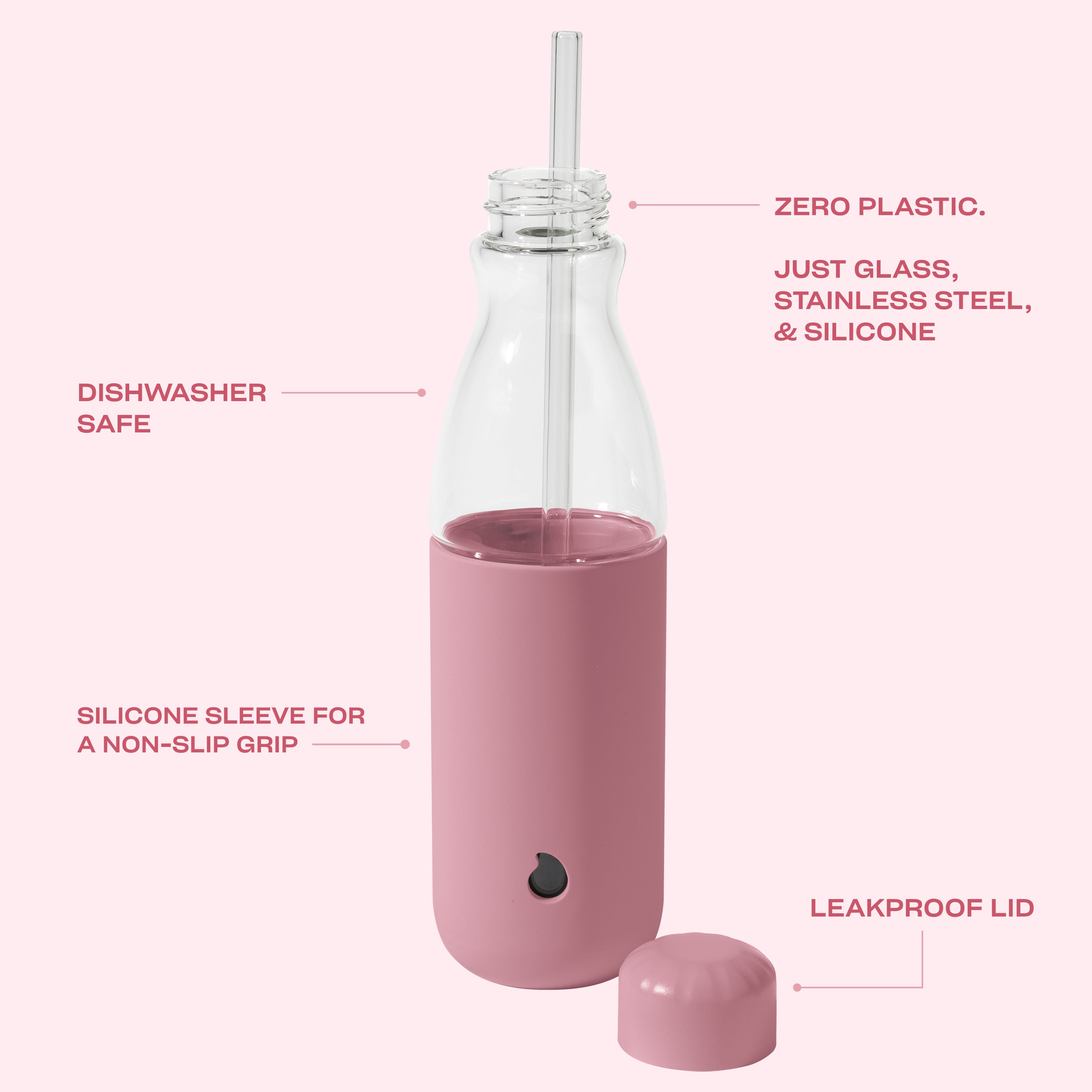 18oz Dusty Pink