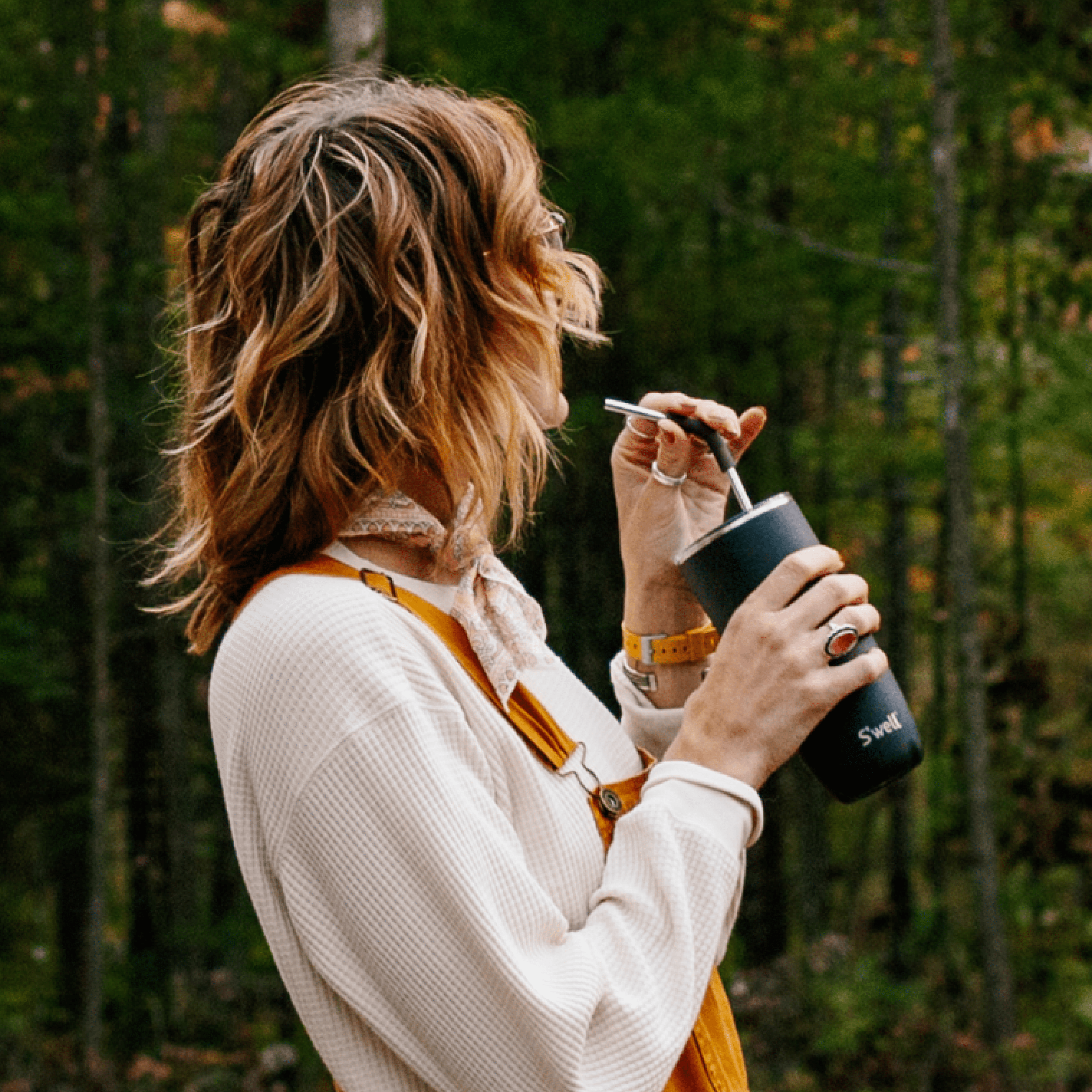 Tumbler with Straw | 24oz Onyx