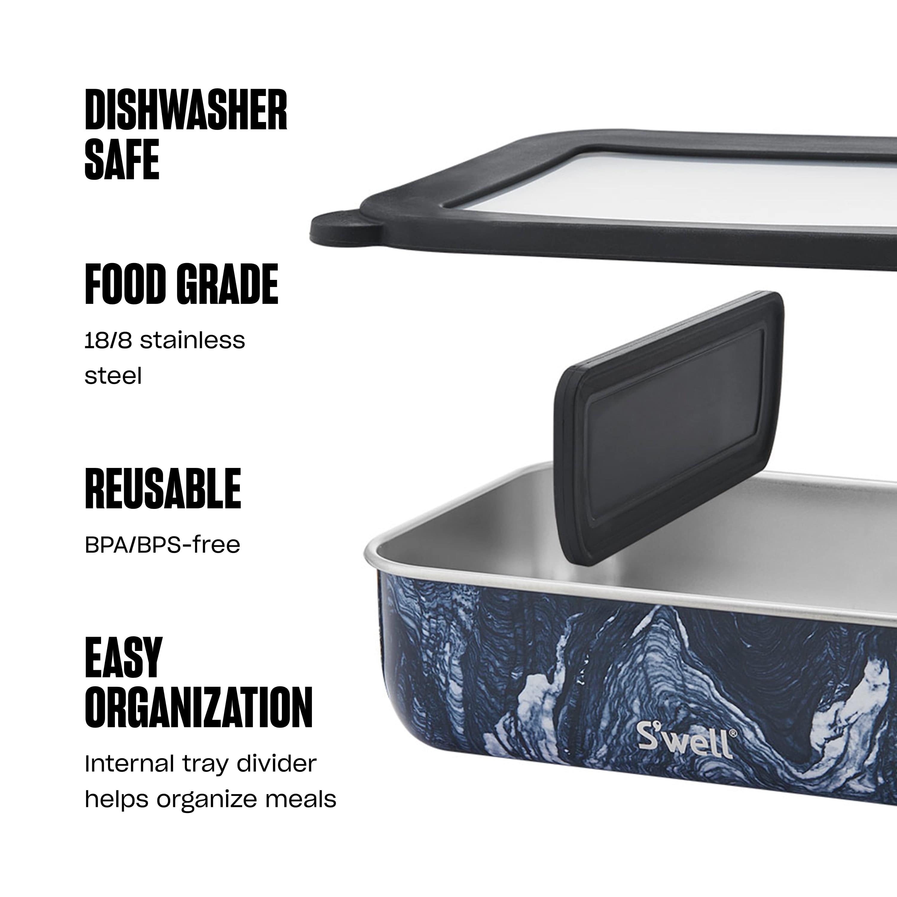 Bento Box | 60oz Azurite Marble