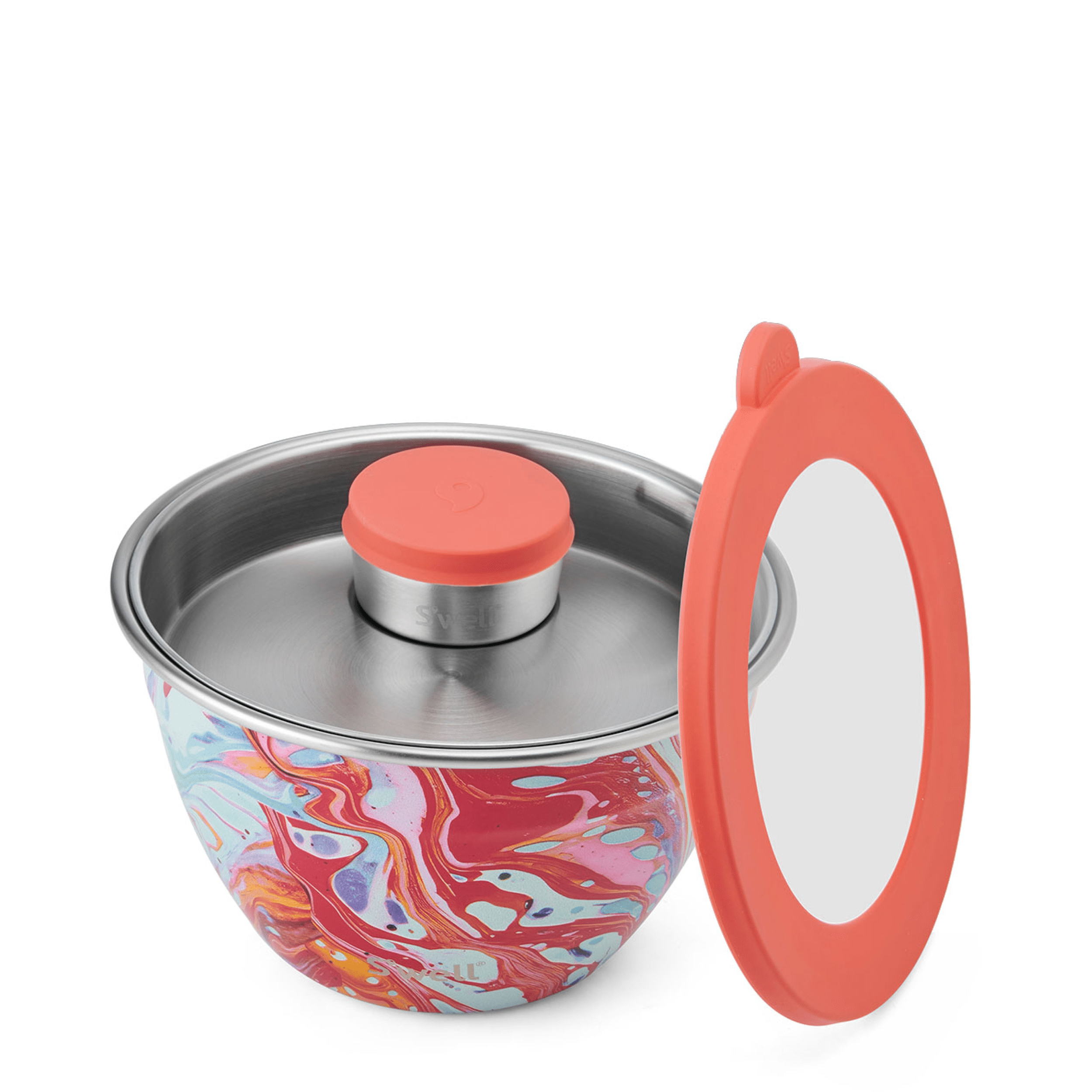 Salad Bowl Kit | 64oz Marble Swirl