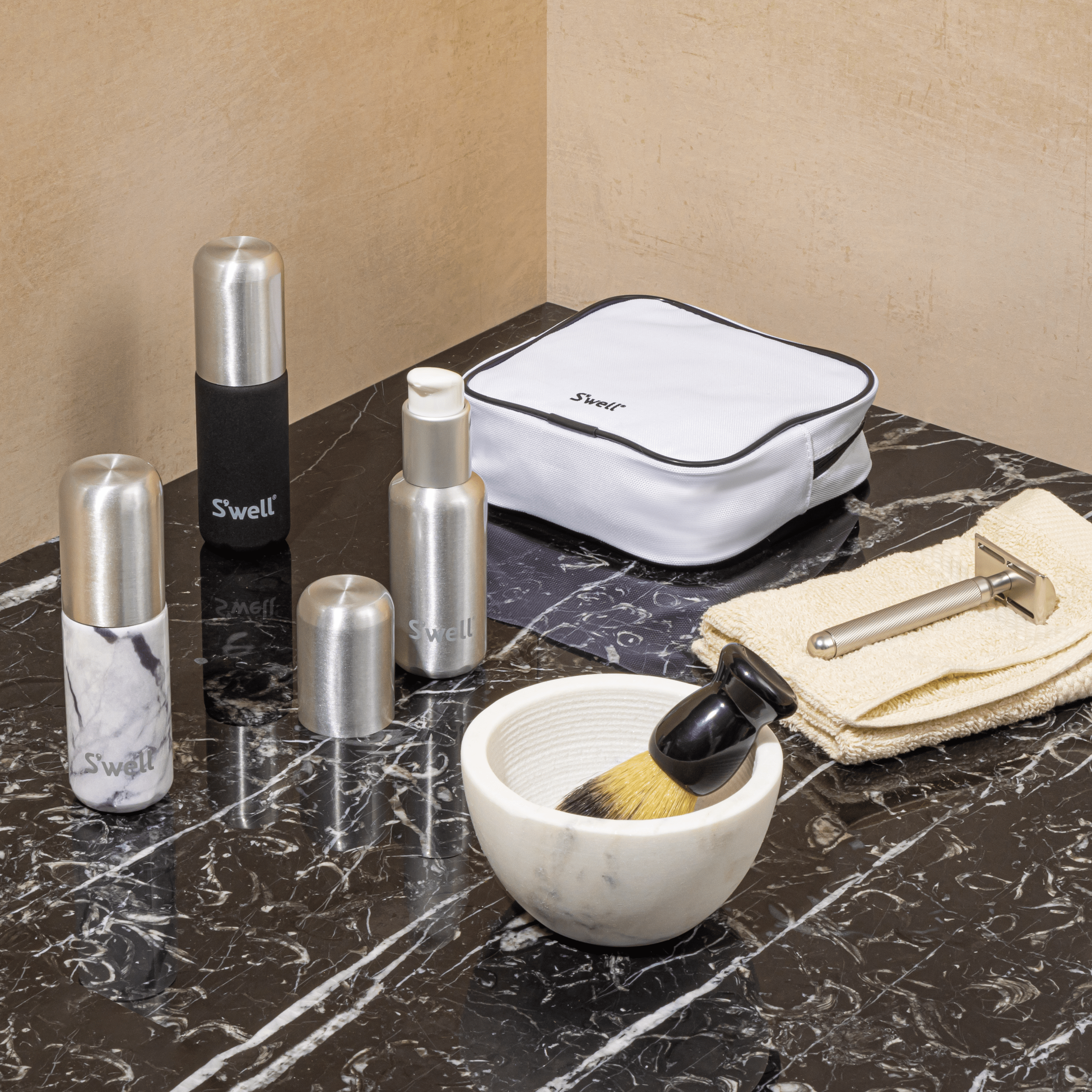 Travel Bottle Set | 3.4oz Onyx