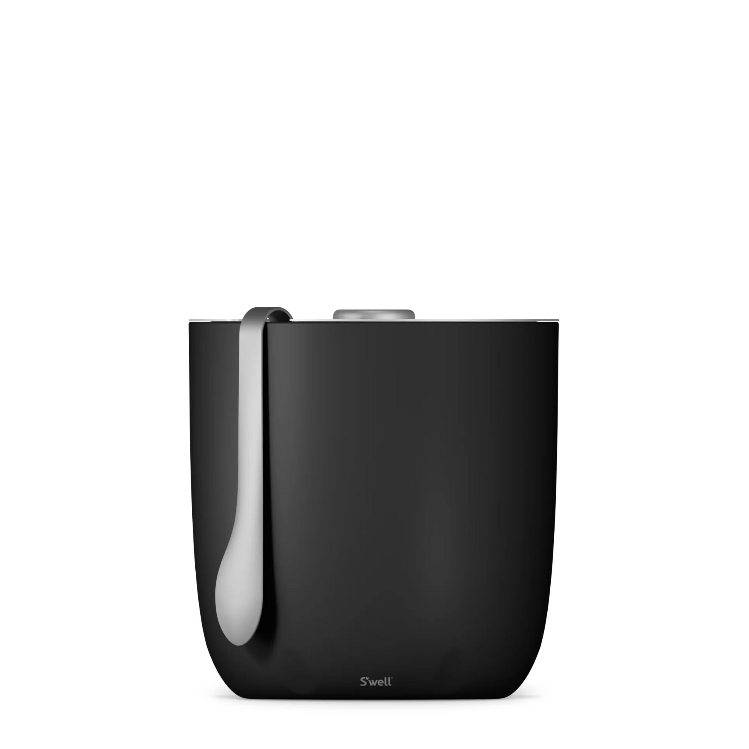 Ice Bucket + Tongs | 68oz Onyx