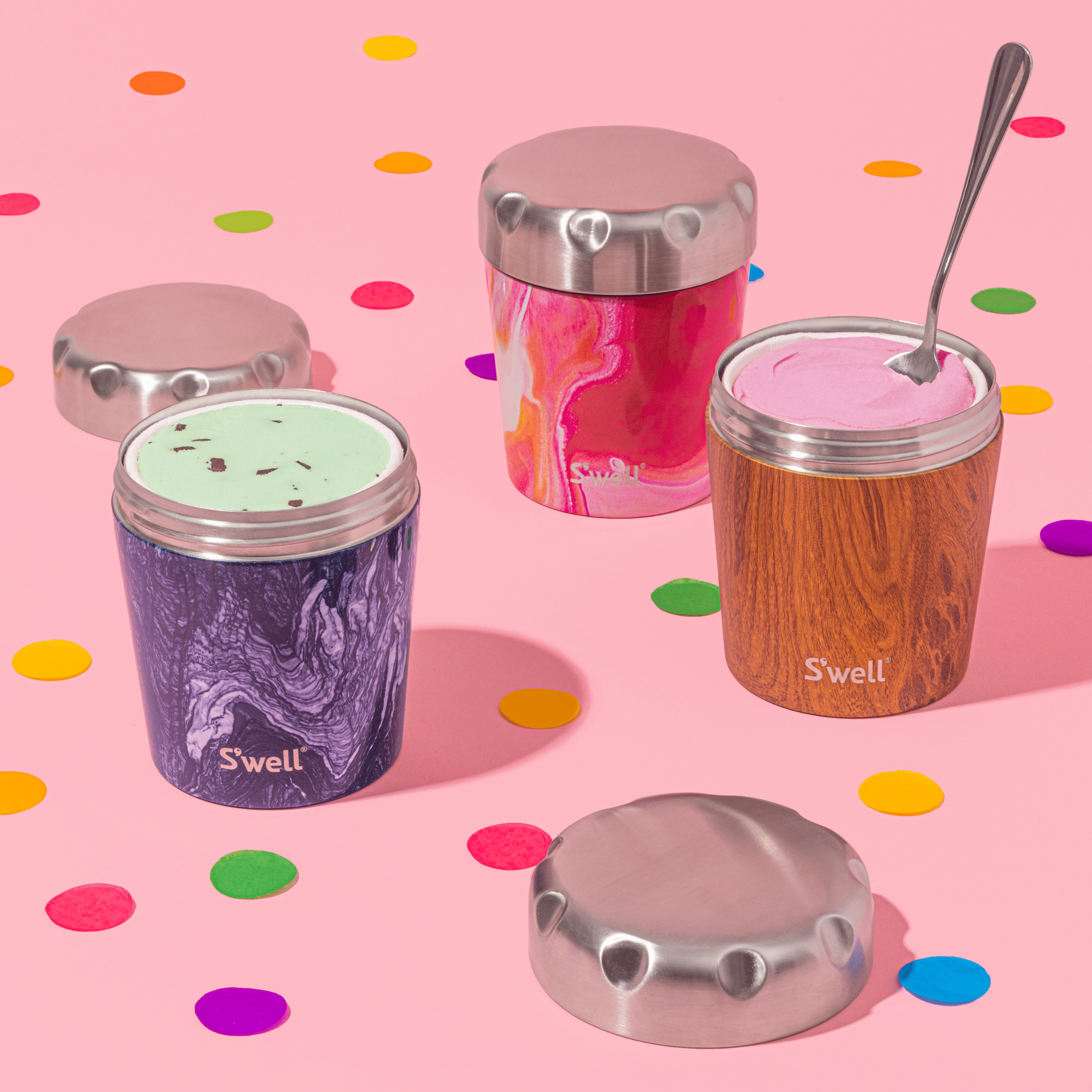 Ice Cream Chiller | Azurite Marble