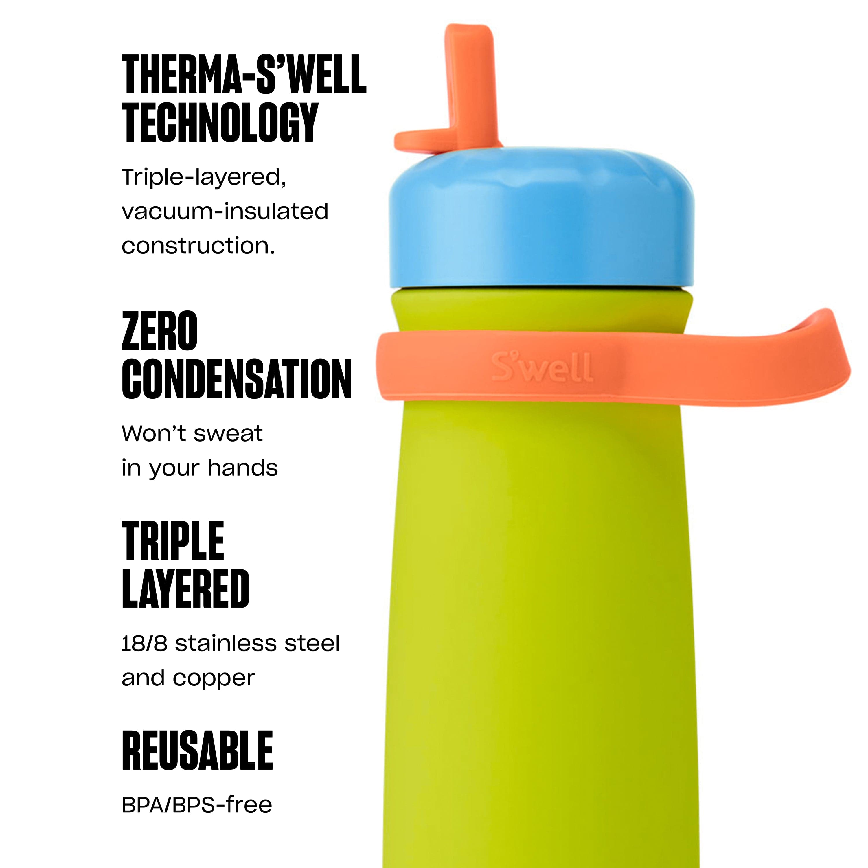 Traveler with Flip Straw Lid | 16oz Lime Sherbet
