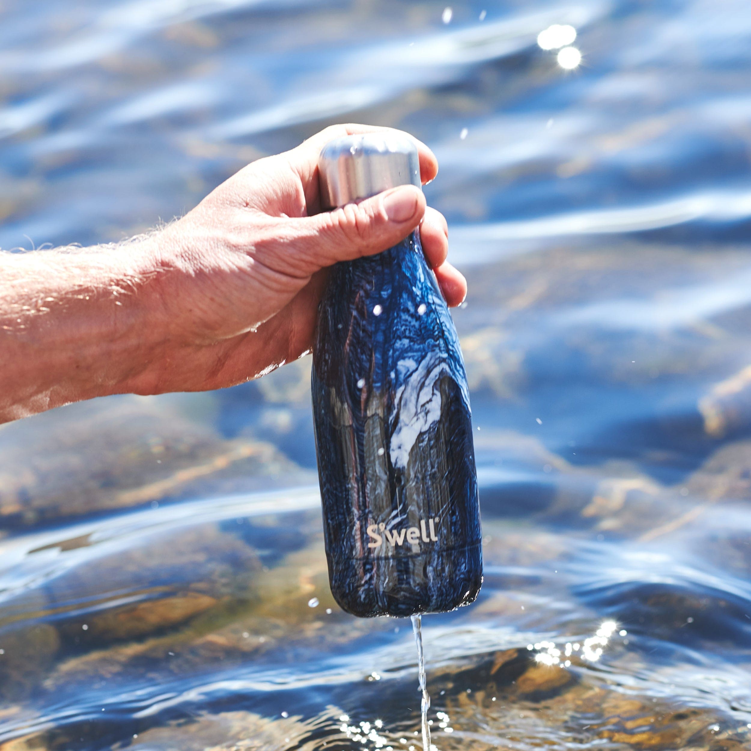 Original Bottle | 9oz Azurite Marble