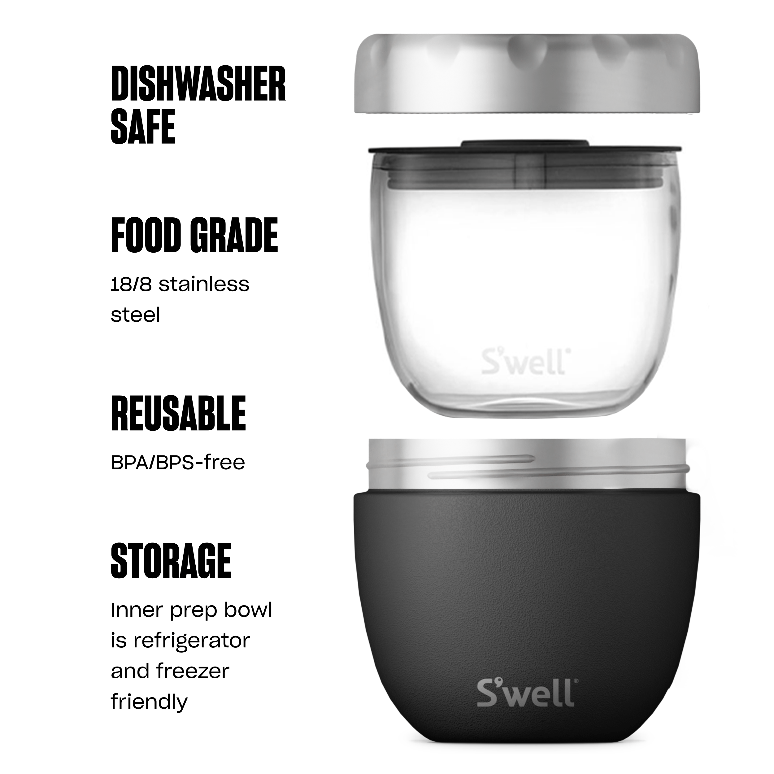 S'well Eats™ | 21.5oz Blue Granite