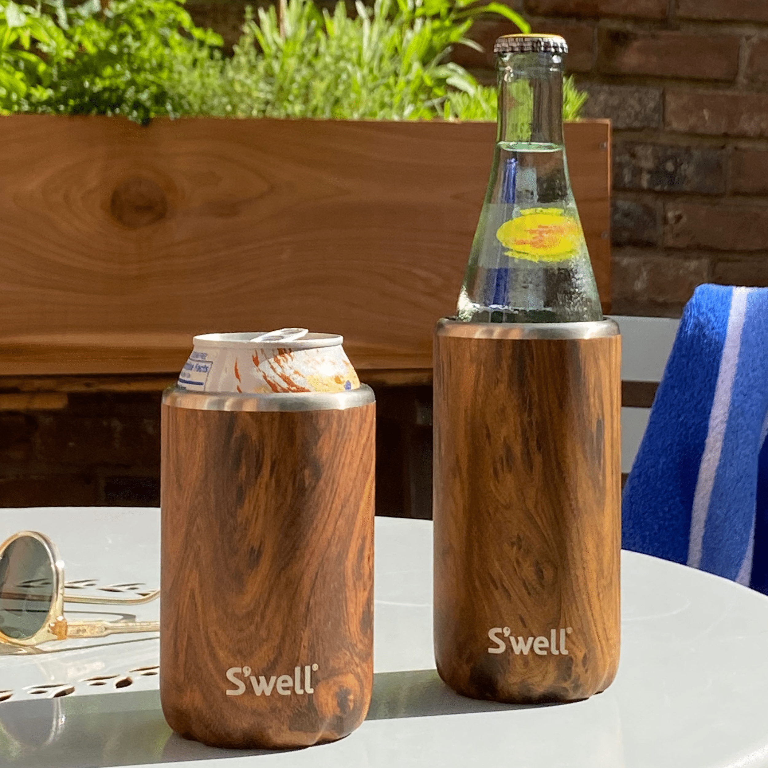 Drink Chiller | 12oz Teakwood