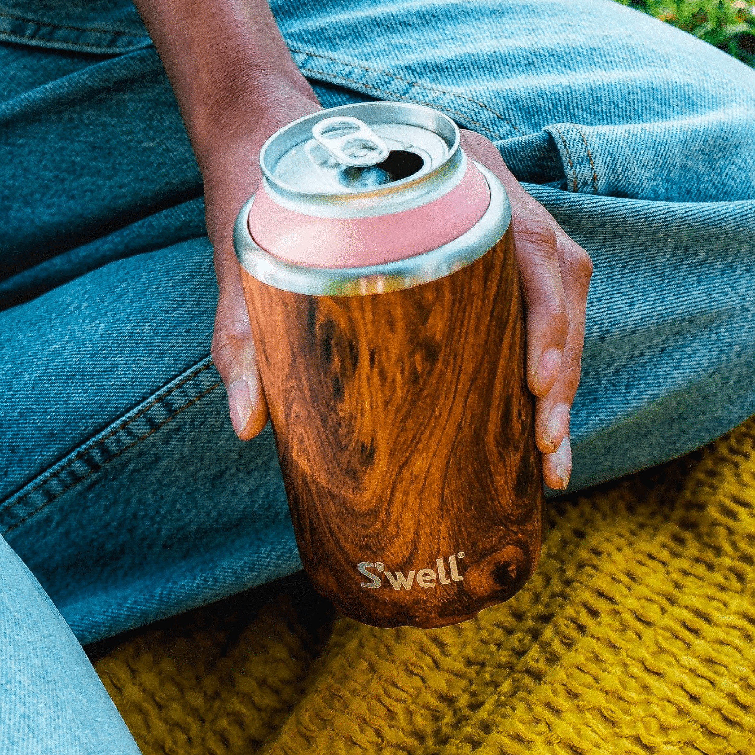 Drink Chiller | 12oz Teakwood