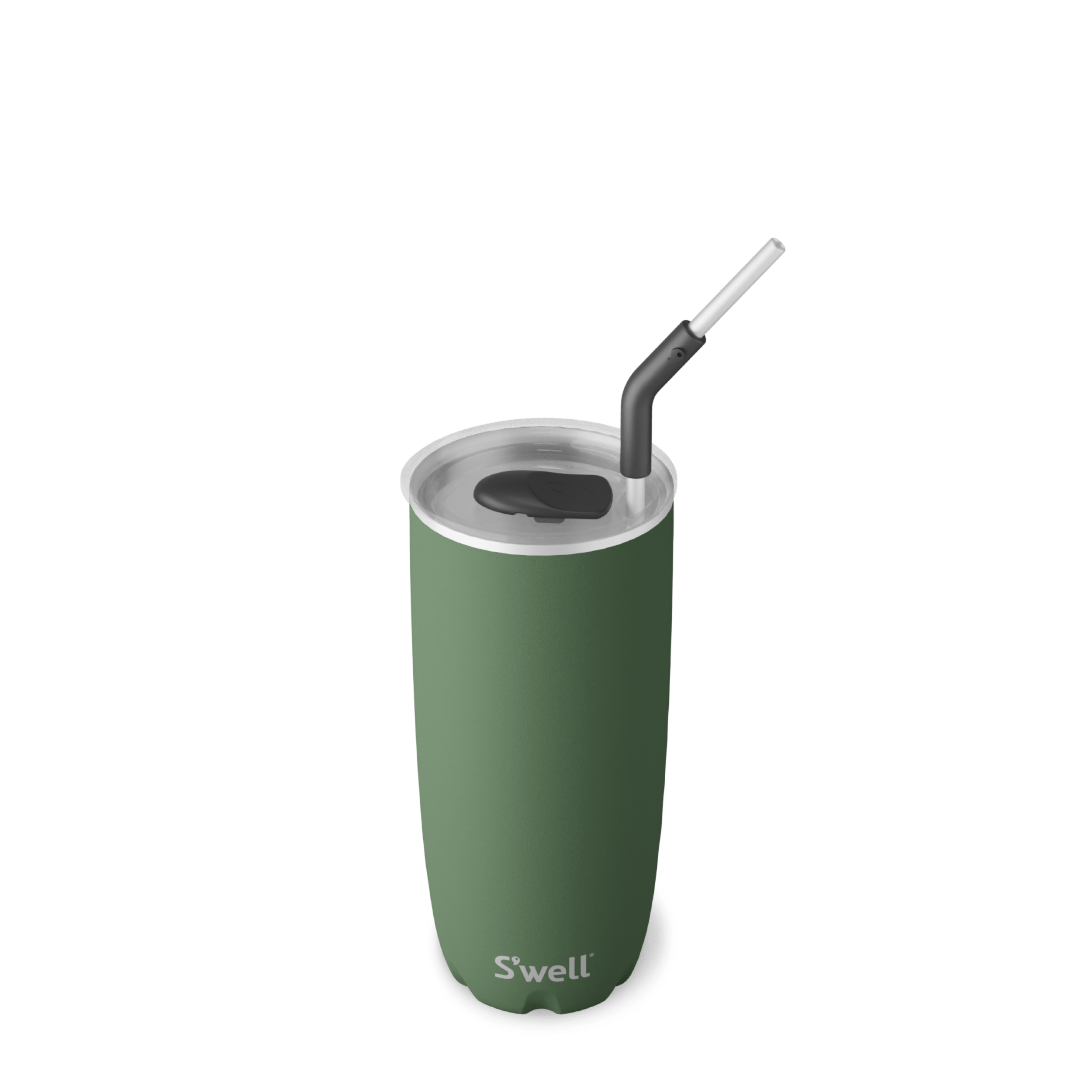 Tumbler with Straw | 24oz Green Jasper