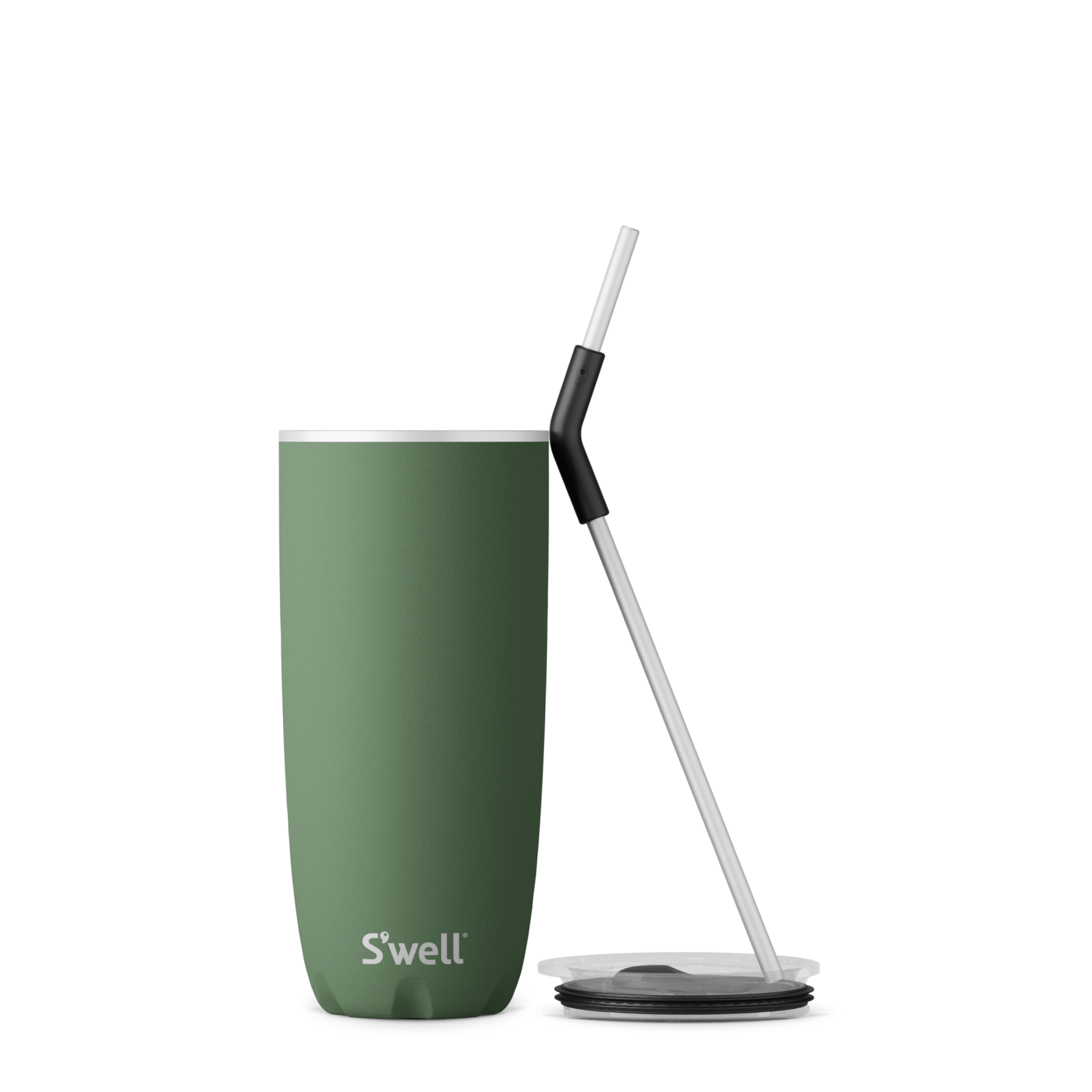 Tumbler with Straw | 24oz Green Jasper