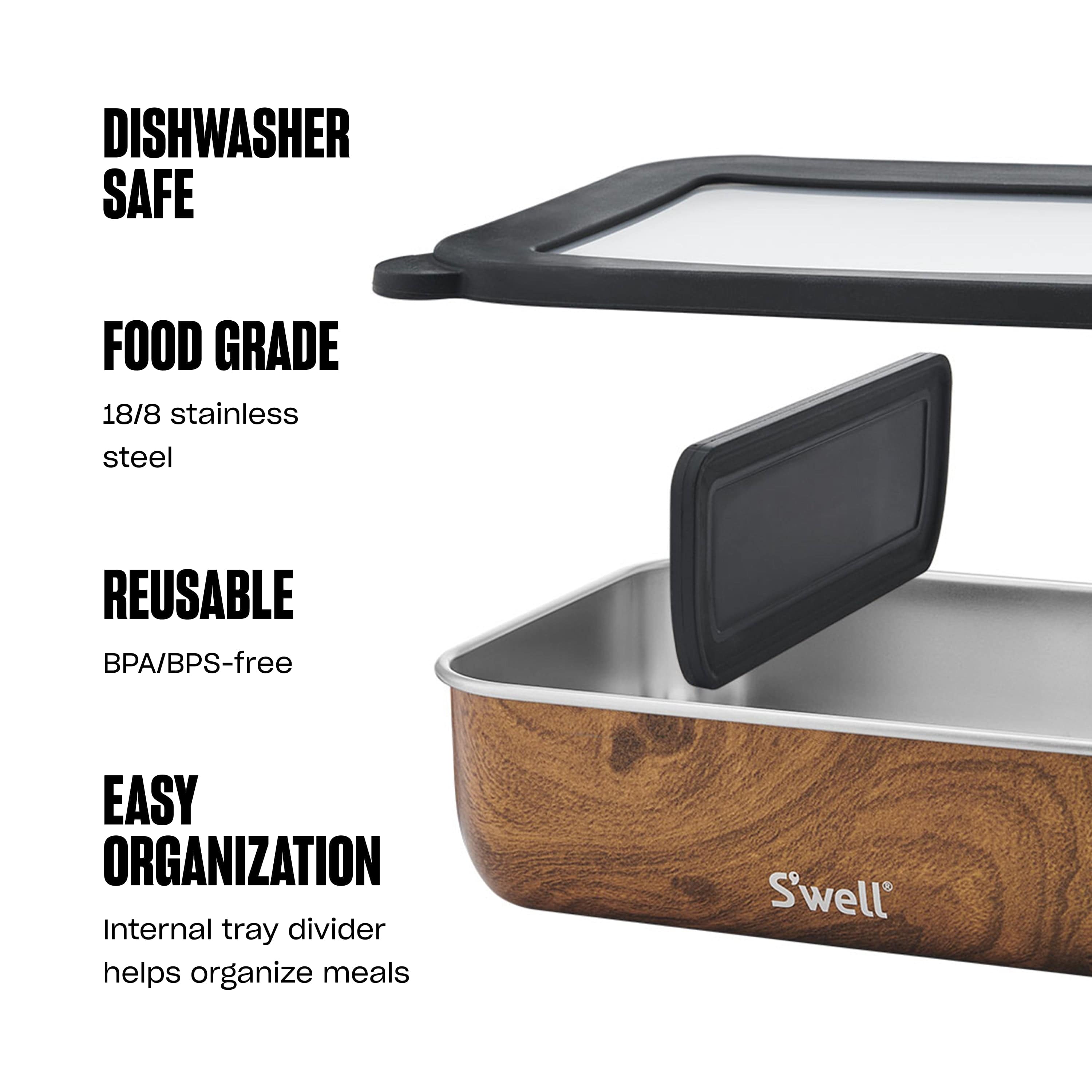 Bento Box | 60oz Teakwood