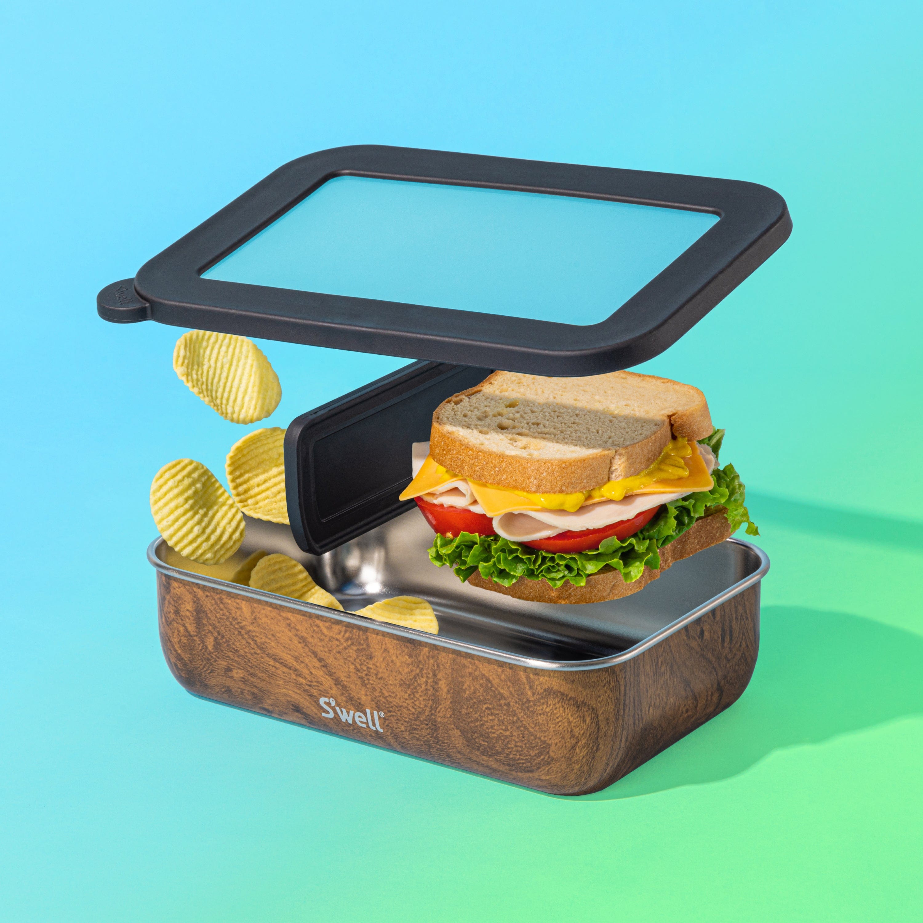 Bento Box | 60oz Teakwood