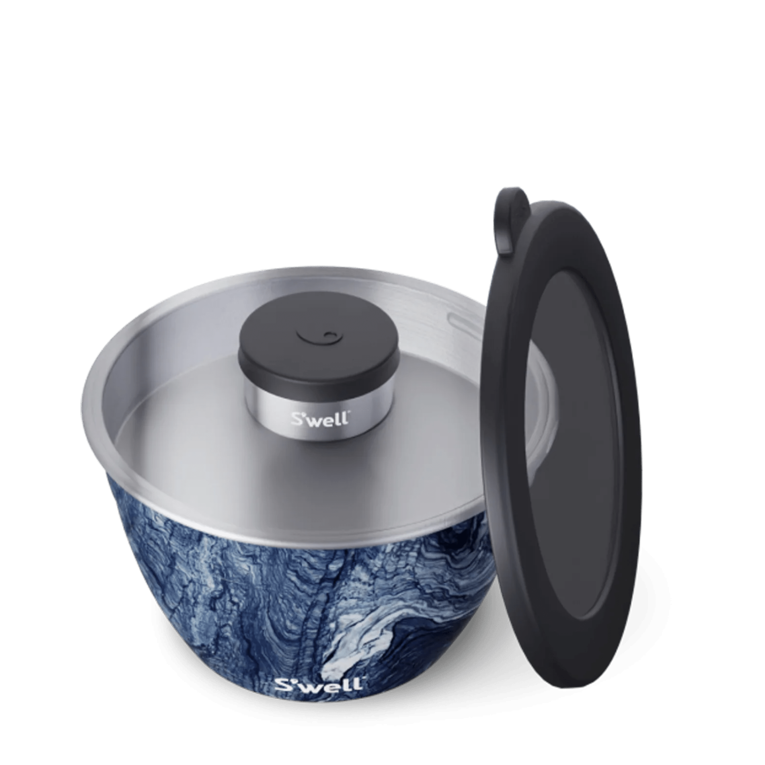 Salad Bowl Kit | 64oz Azurite Marble