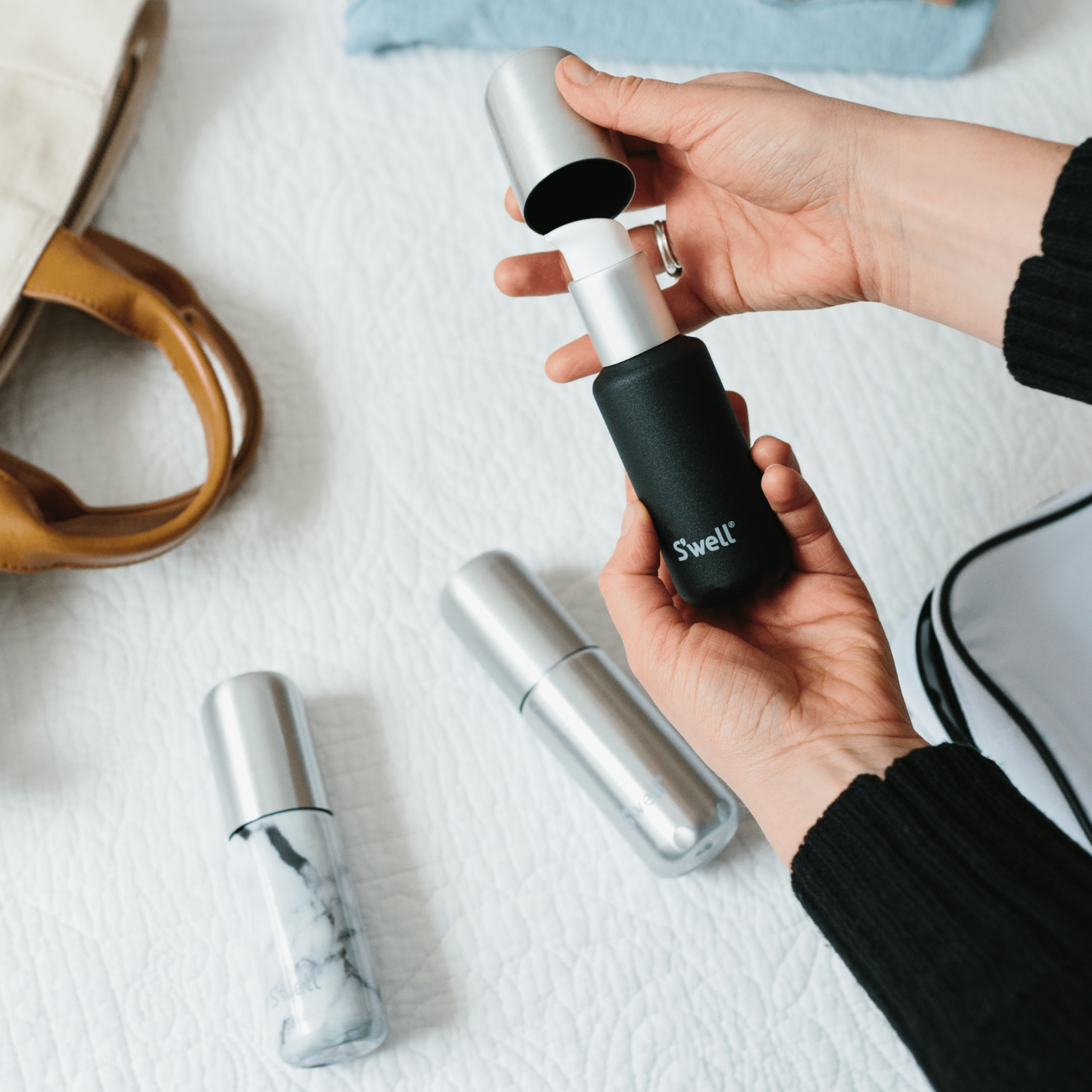 Travel Bottle Set | 3.4oz Onyx