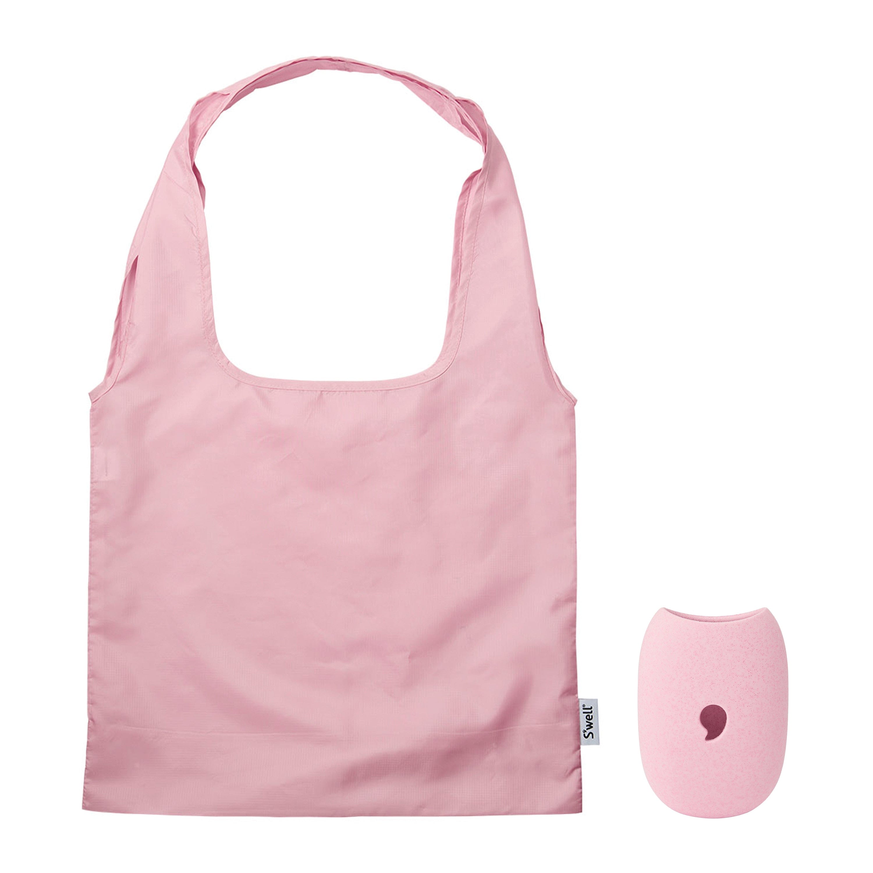 Droplet Tote | Pink Topaz Glitter