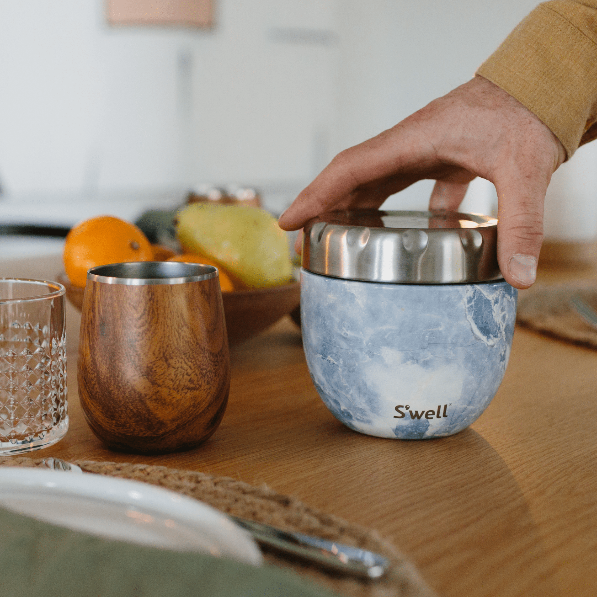 S'well Eats™  | 21.5oz Blue Granite