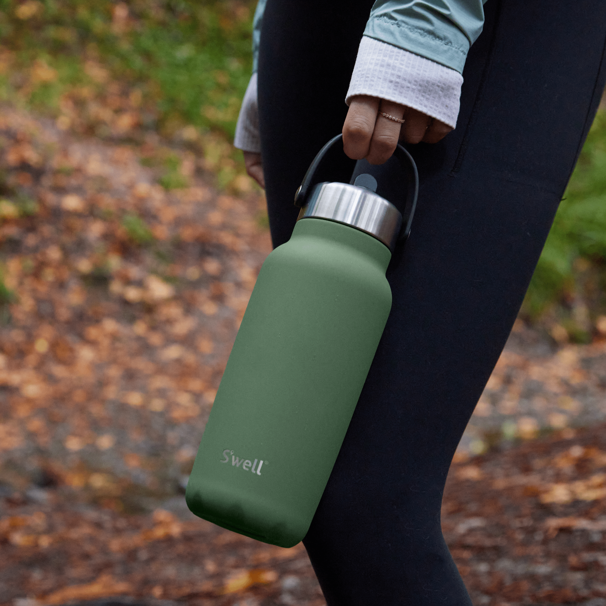 Explorer with Flip Straw Lid | 32oz Green Jasper