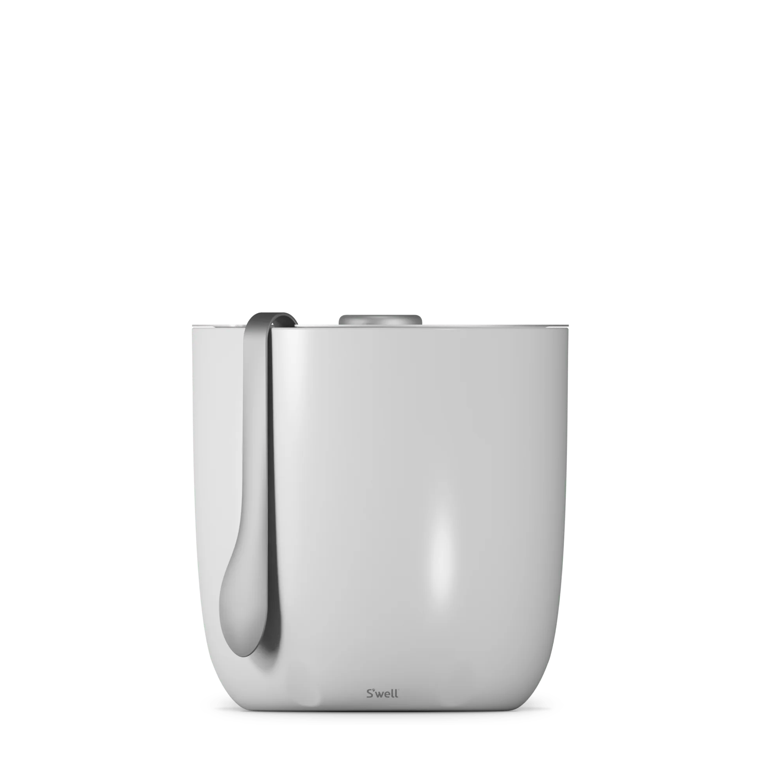 Ice Bucket + Tongs | 68oz Onyx