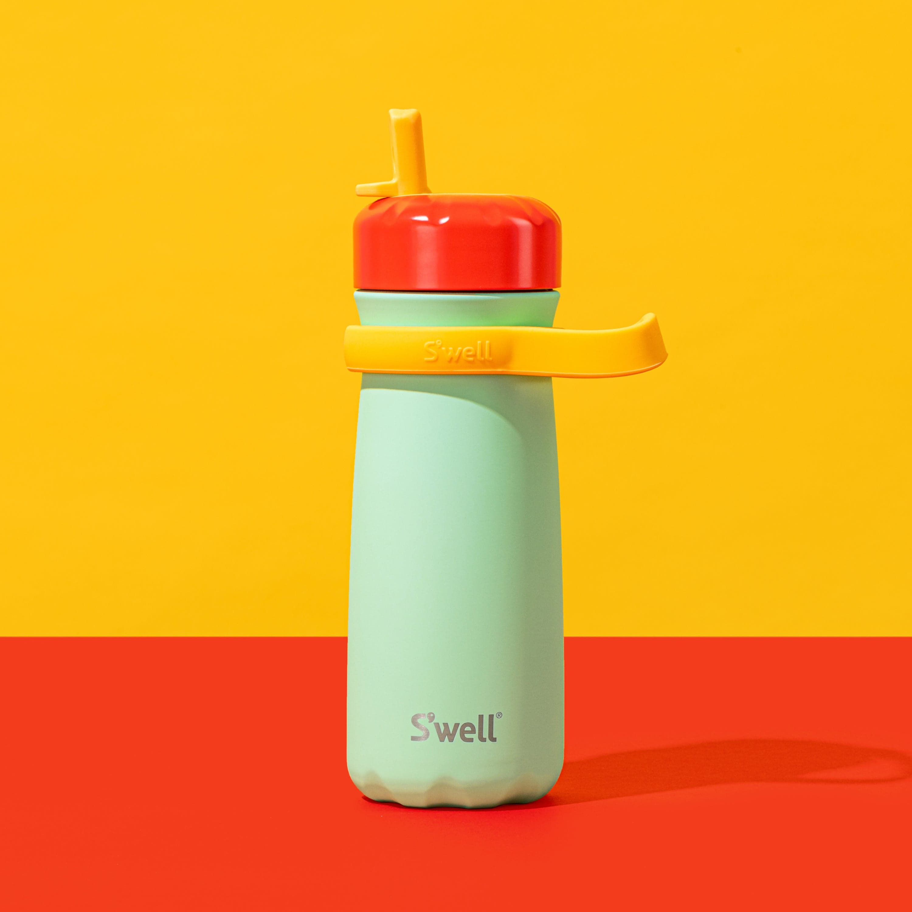 Traveler with Flip Straw Lid | 16oz Spring Green