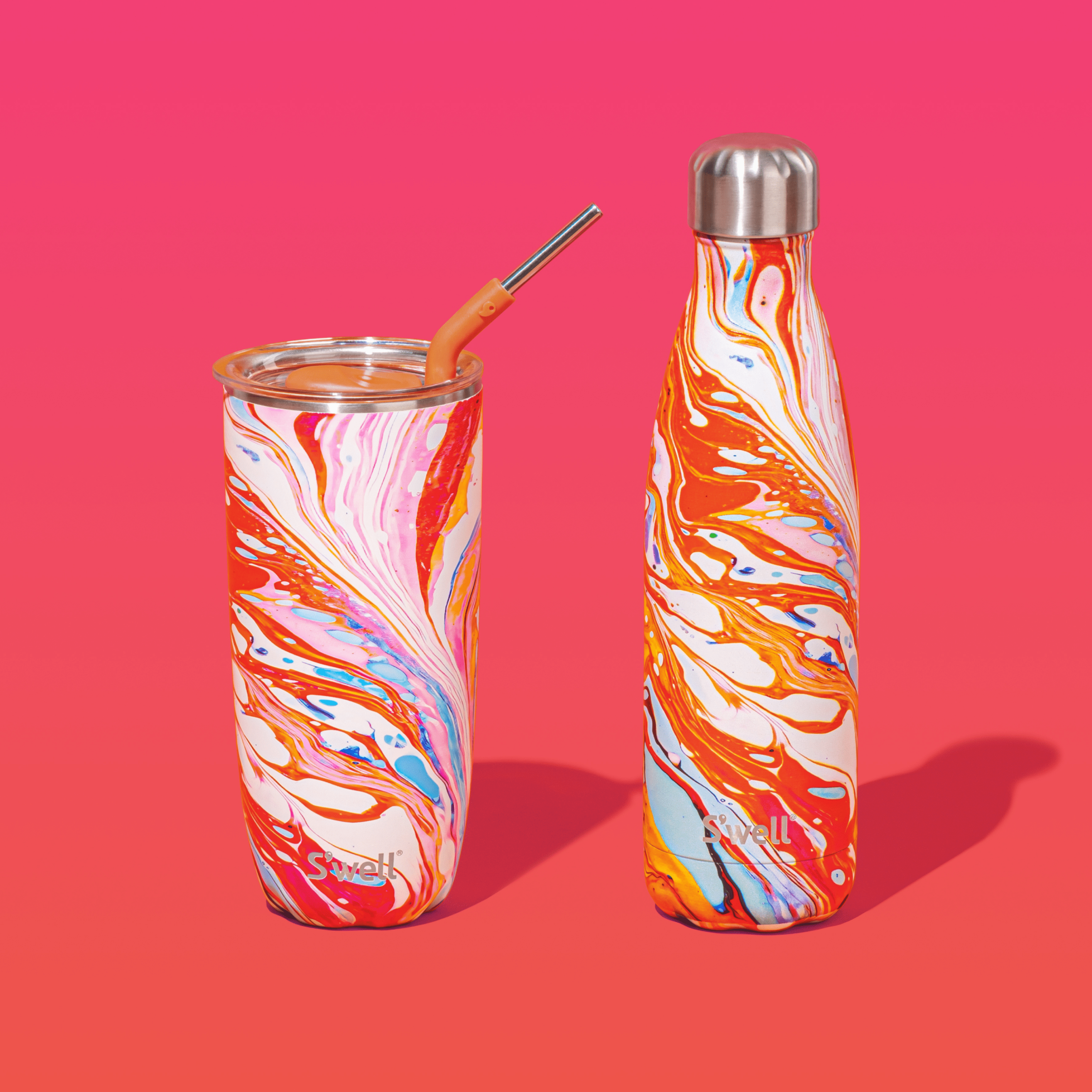 24oz Tumbler with Straw
