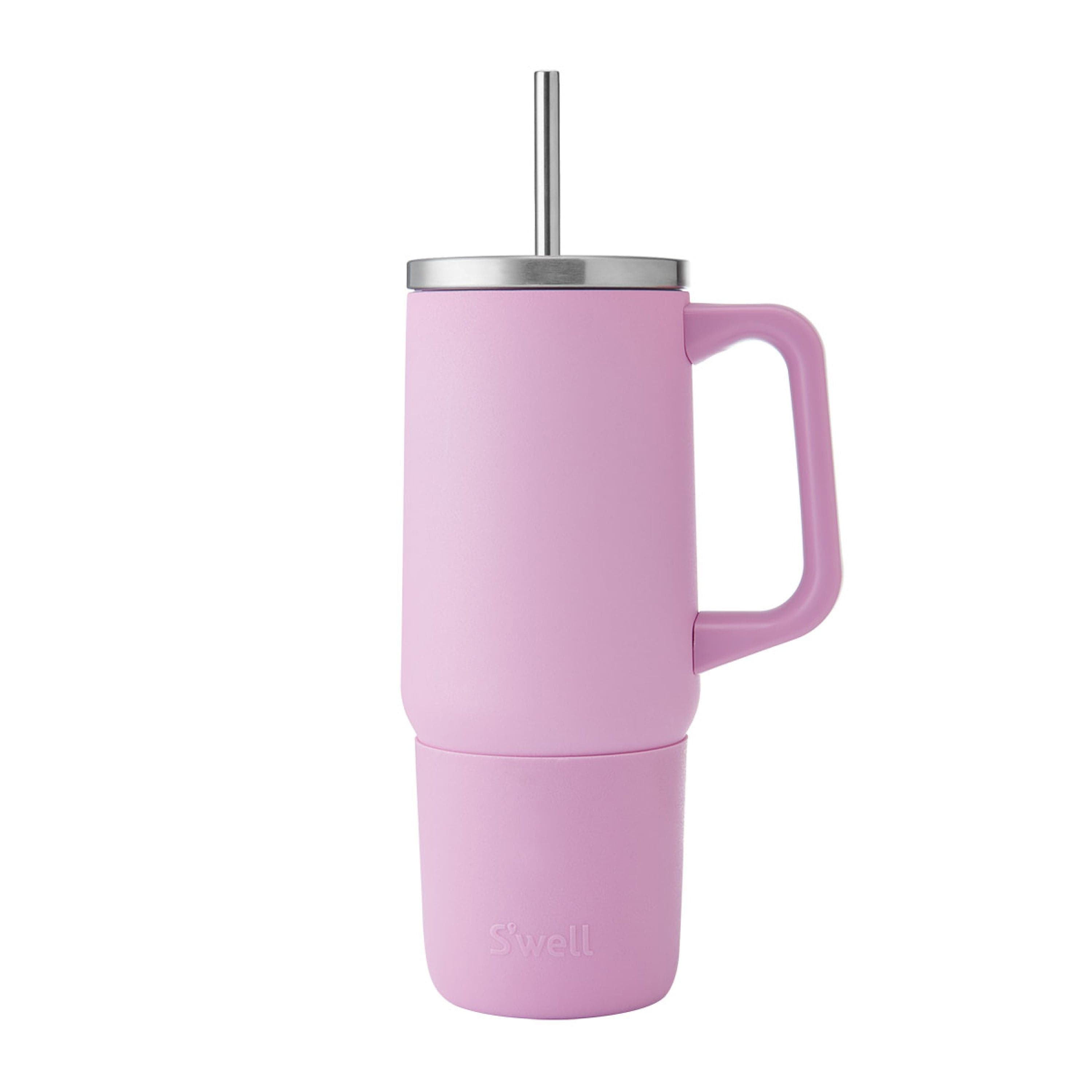 30oz Tumbler XL Bumper Hydrangea Pink