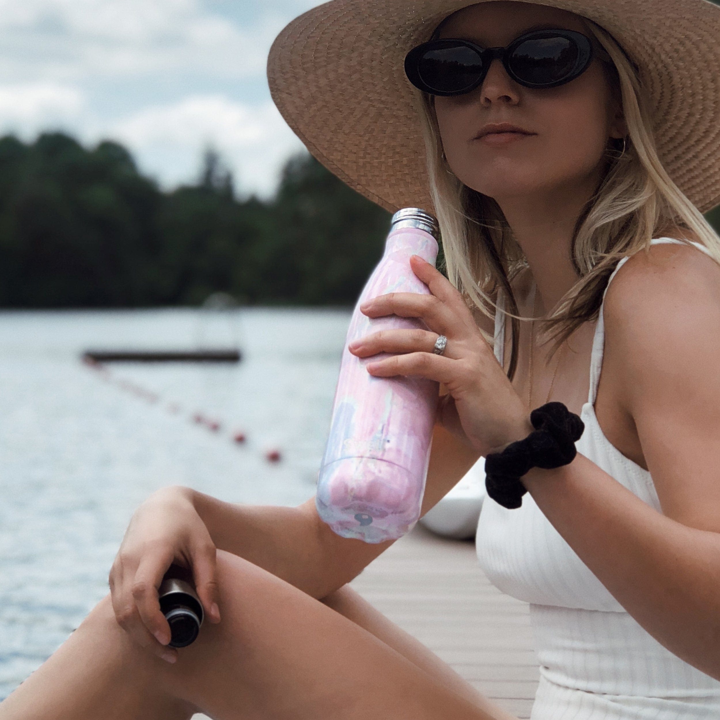 Original Bottle | 25oz Geode Rose