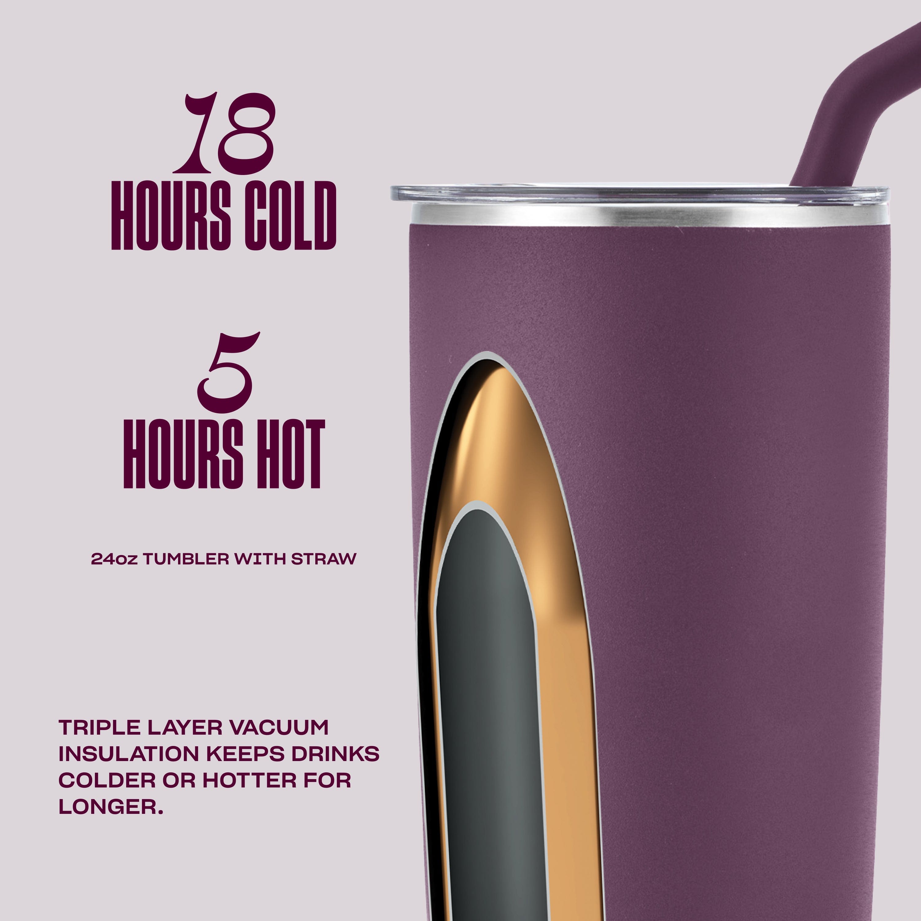 24oz Plum